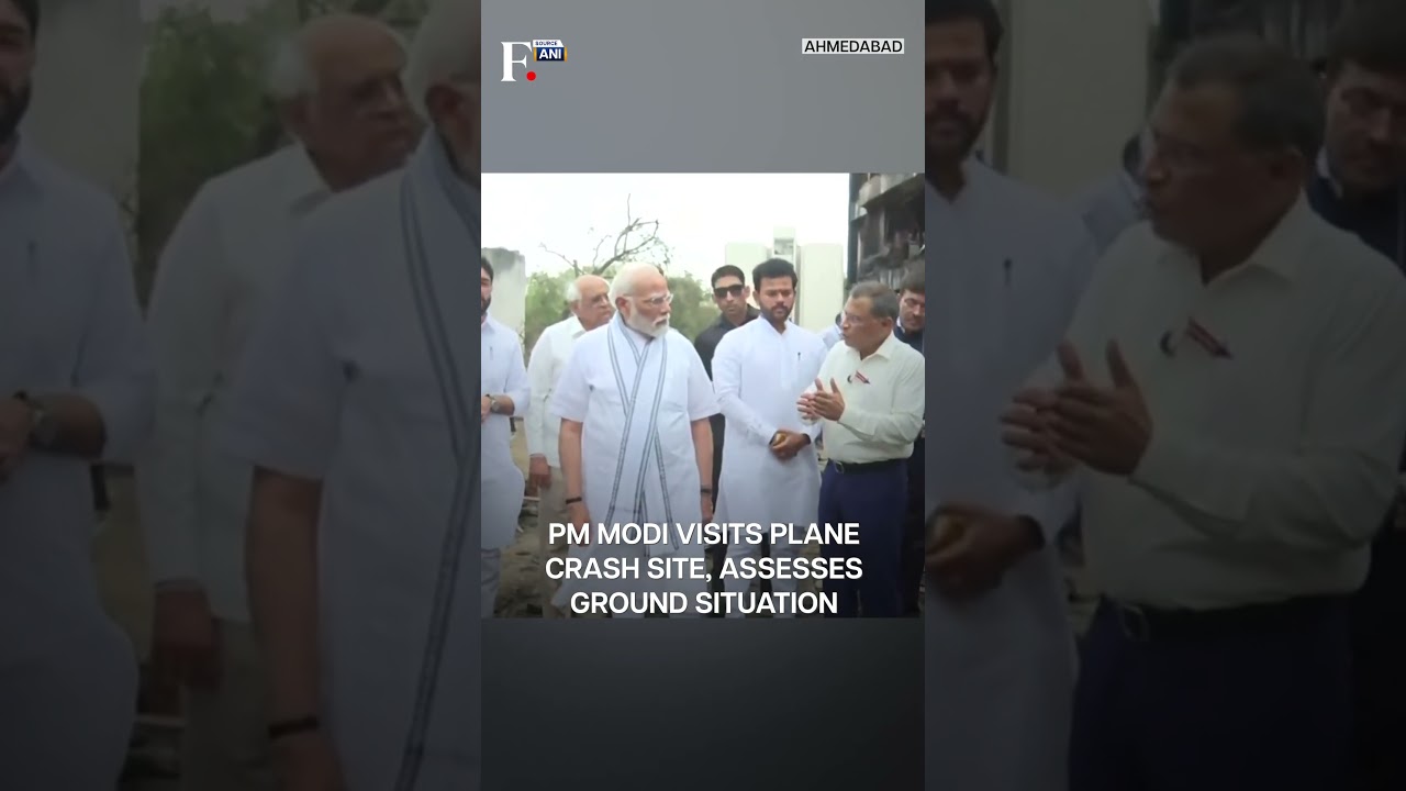 India&rsquo;s PM Modi Visits Air India Plane Crash Site in Ahmedabad | Subscribe to Firstpost | N18G