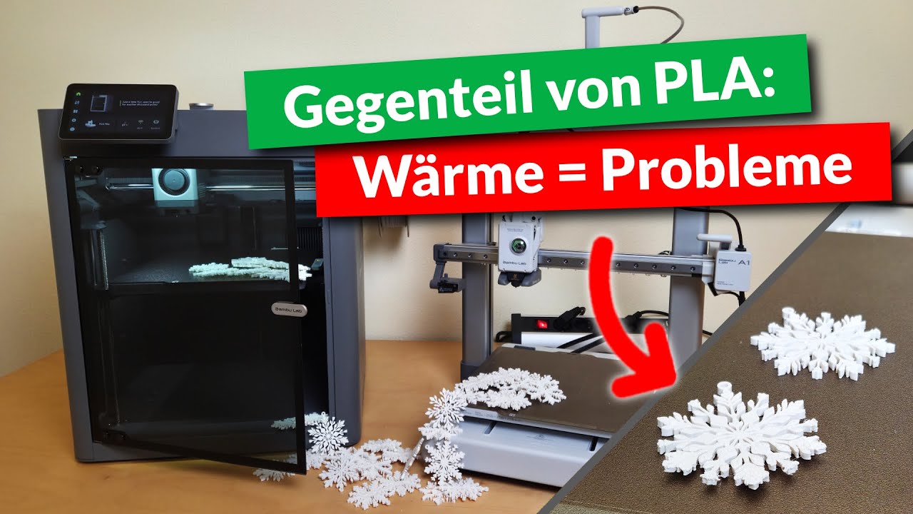 Dieses Filament macht Probleme bei ZU WENIG Kühlung?! | PHA richtig drucken