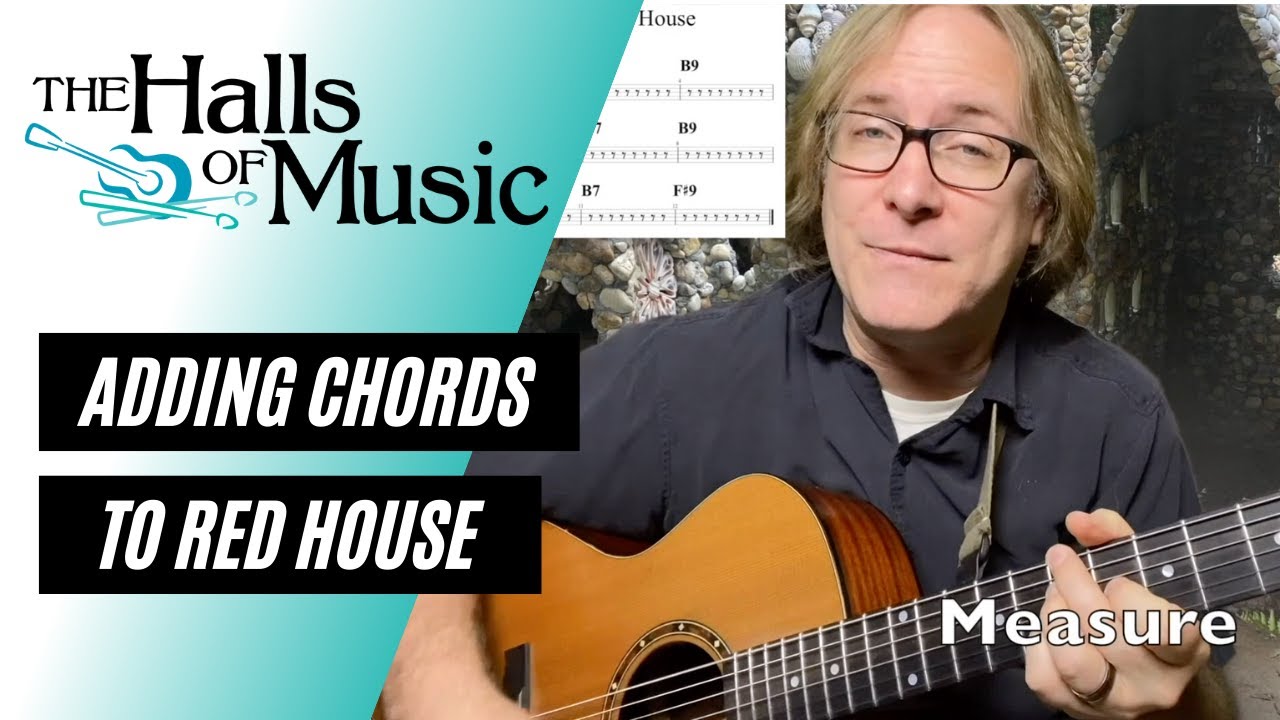 Adding Chords to Red House by Jimi Hendrix