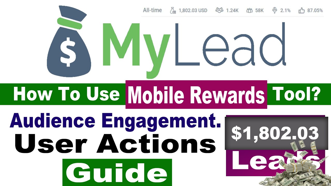 Mylead affiliate network Mobile Rewards Tool guide ( Content Locker )