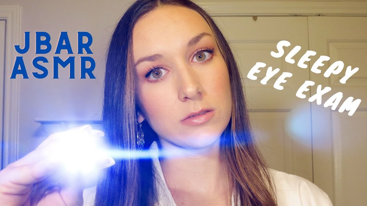 Sleepy Eye Exam 😴  | ASMR Role Play | Soft Spoken | Gloves | Light Triggers