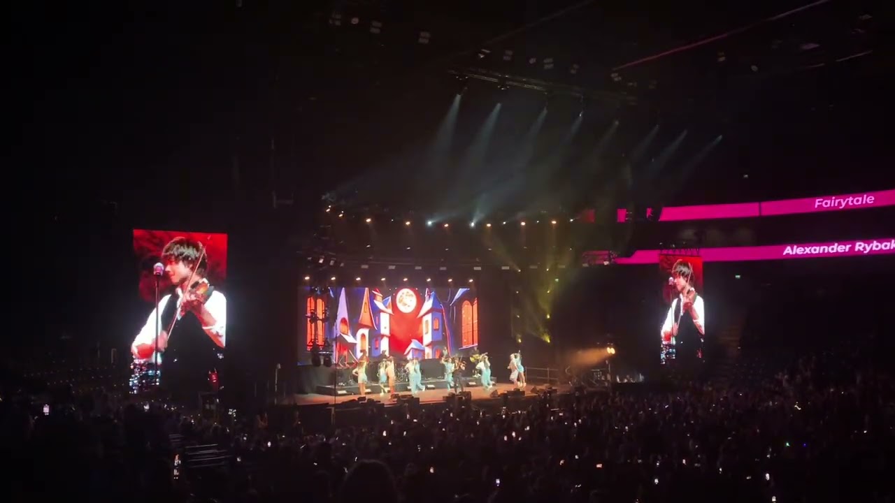 Alexander Rybak-Fairytale (excerpt),Nokia Arena,Tampere, May 11 2024