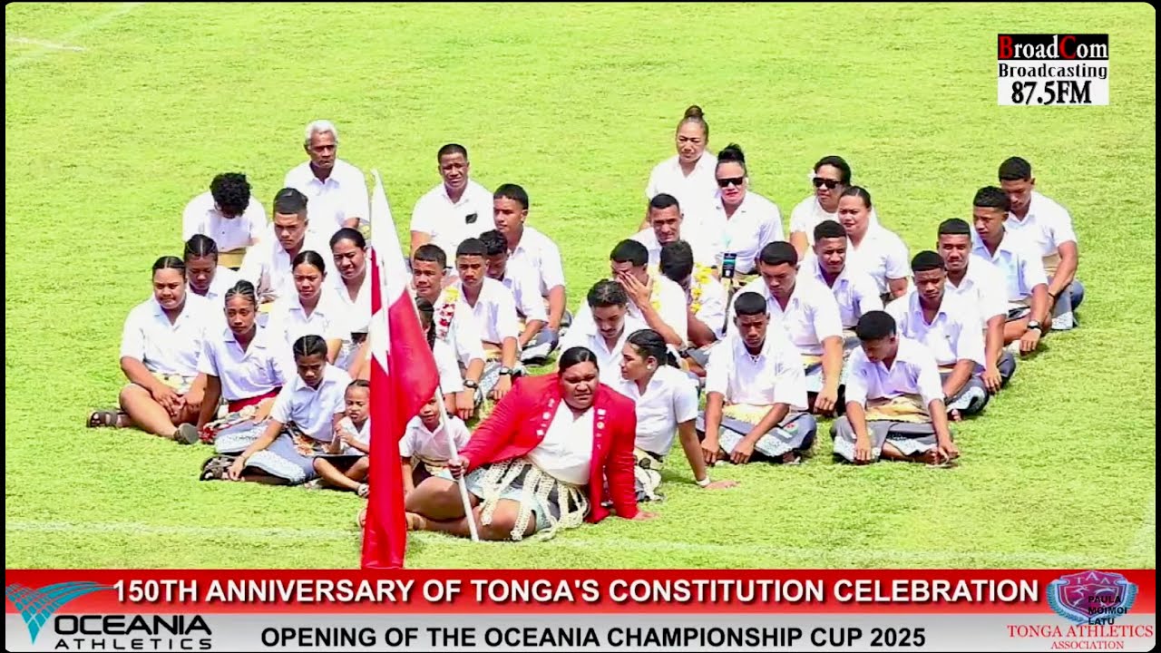 🇹🇴 Opening of the Oceania Championship Cup 2025 Oceania Athletics Association 