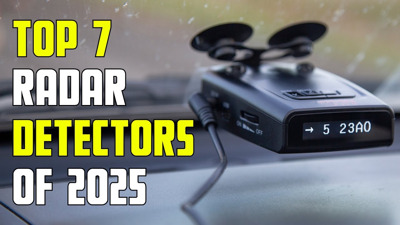 ✅ 7 Best BUDGET Radar Detectors on Amazon 2025 [Watch This Before You Make a Choice!]