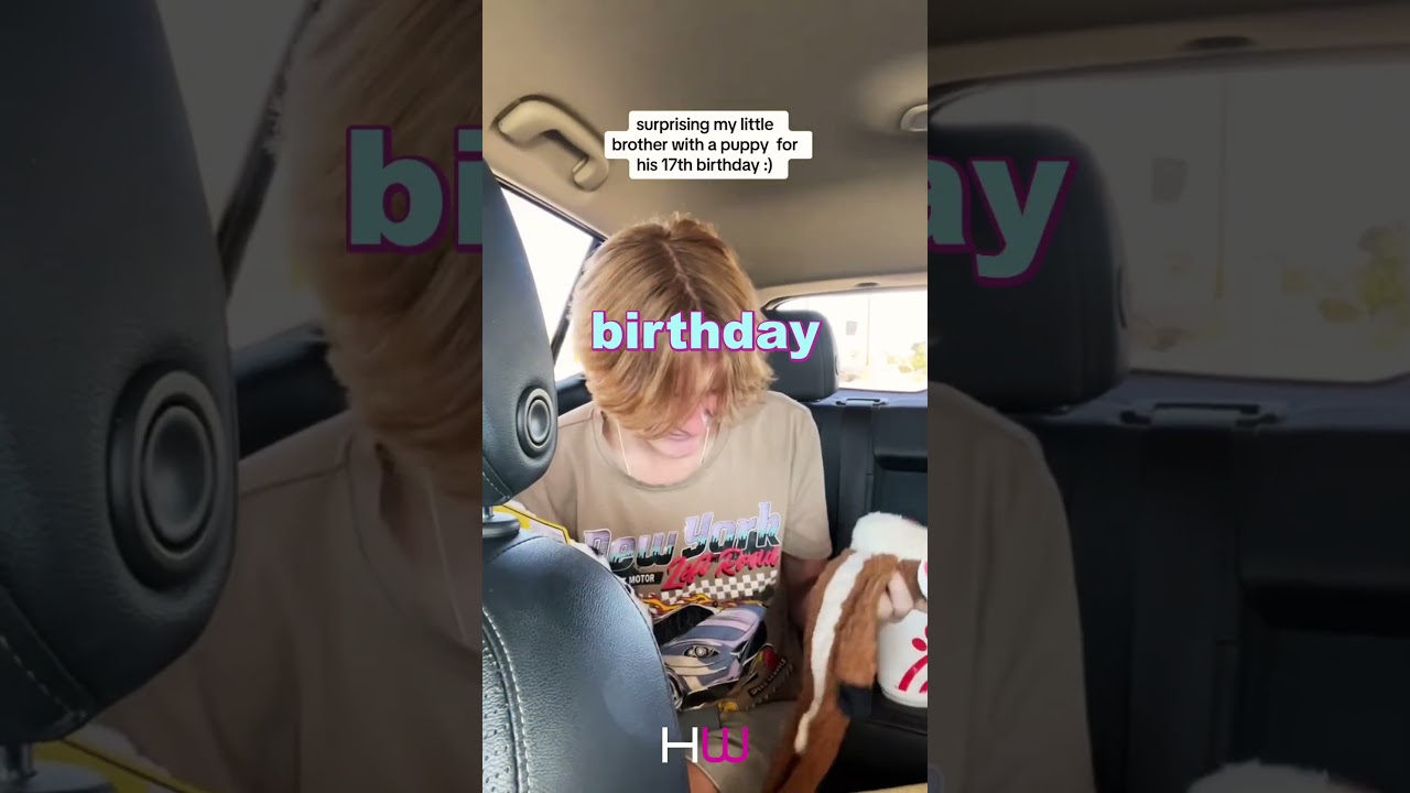Surprise Puppy Adoption for Brother's Birthday! 🎁🐶