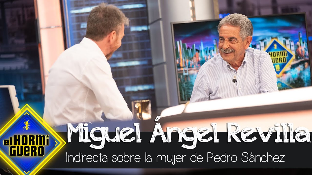 La indirecta de Miguel Ángel Revilla contra la mujer de Pedro Sánchez - El Hormiguero