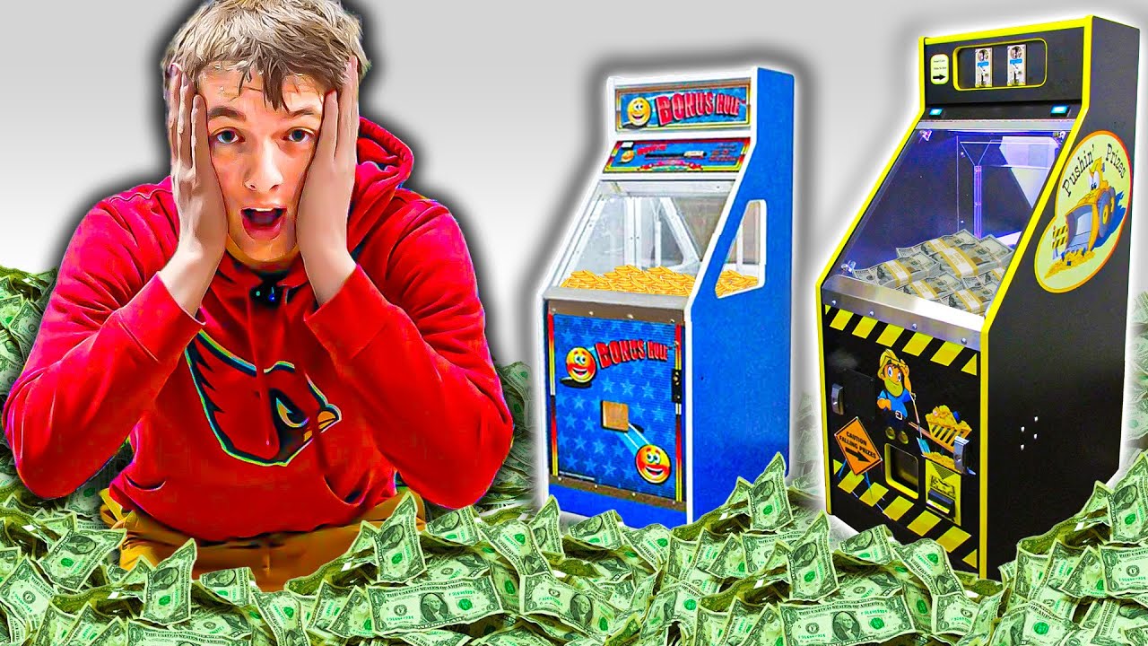 This Is HOW MUCH MONEY Our COIN PUSHERS Made In 10 Days!