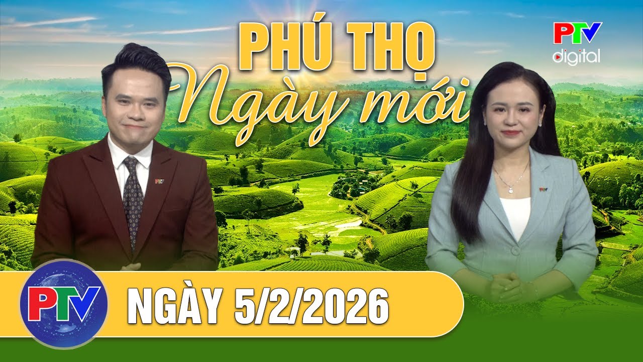 Phú Thọ ngày mới ngày 5/2/2026 | Đổ đất đá trái phép tại trung tâm phường Hòa Bình