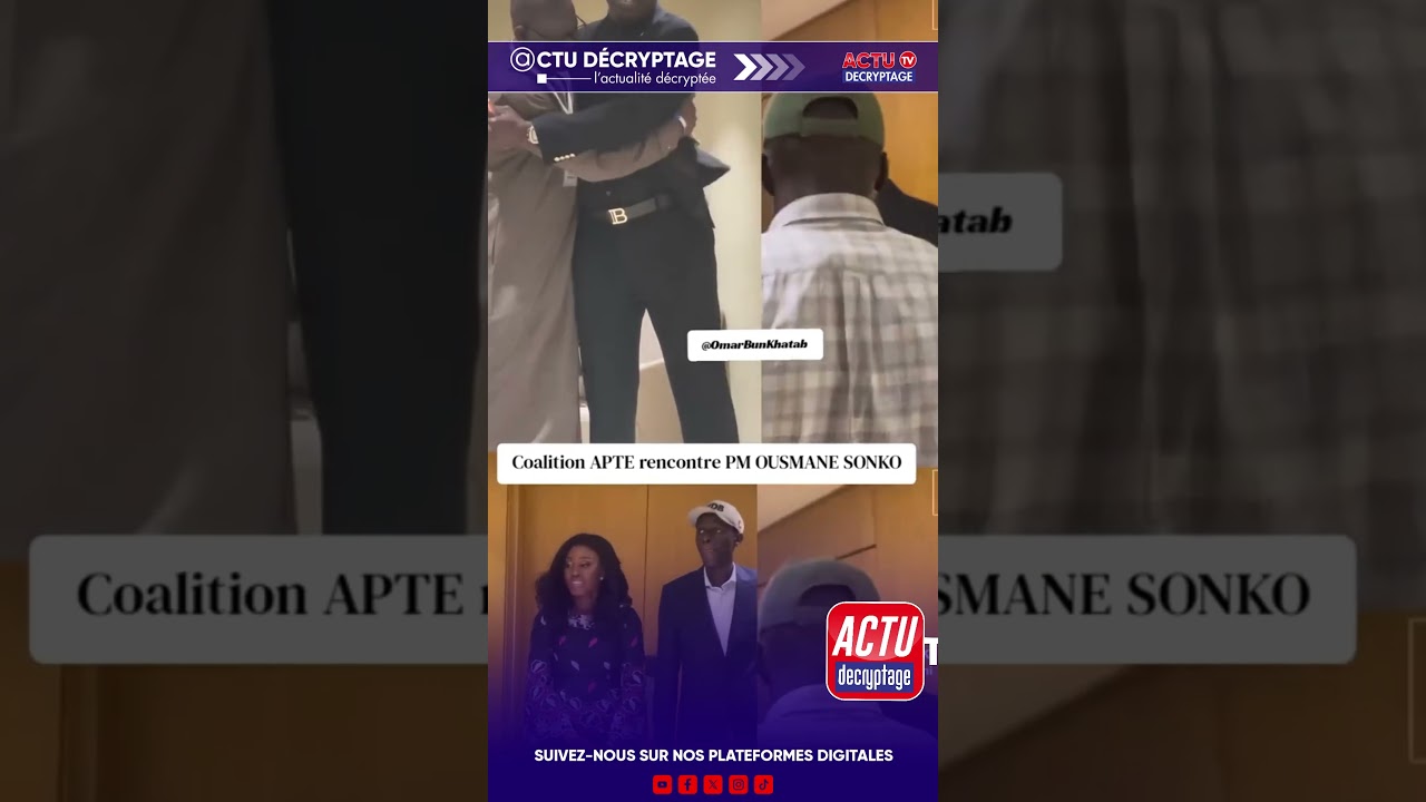 Coalition APTE - Sonko rencontre ses alli&eacute;s