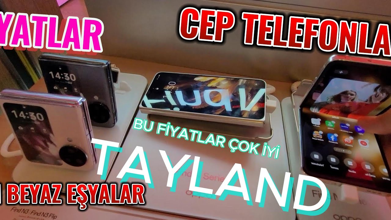 9 Mart 2024 TAYLAND BANGKOK TEKNOLOJİ FİYATLAR
