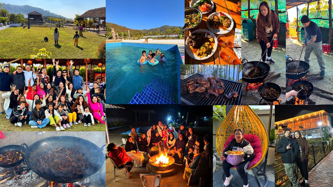 Family,cousins mayamga VCR Resort ta|mafamse thin fajabane|Village charm resort