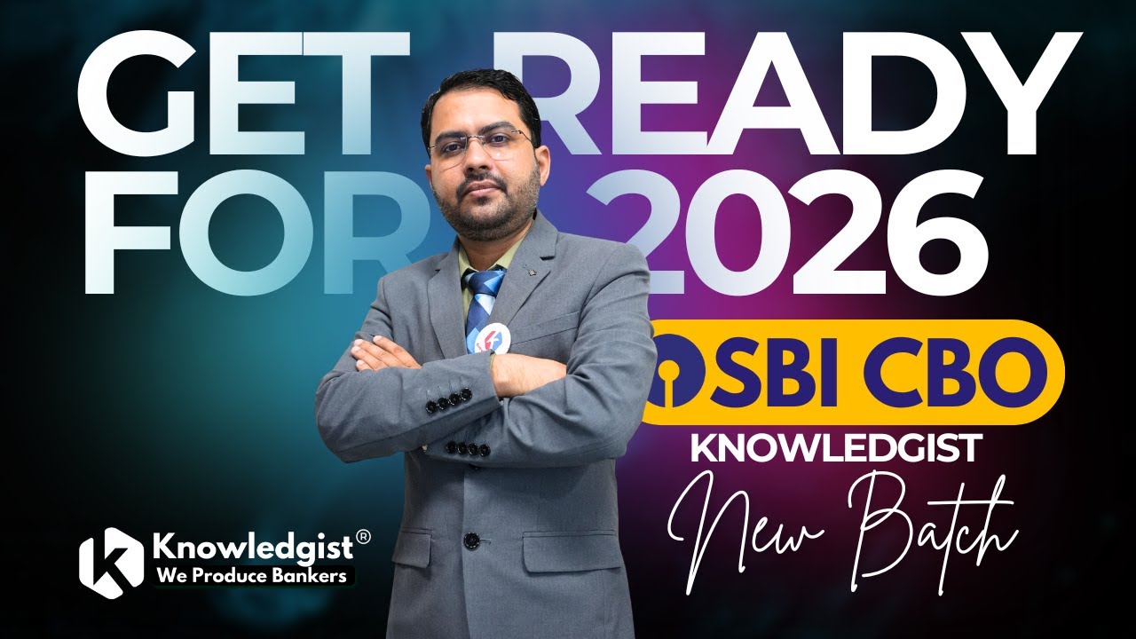 Get Ready for SBI CBO 2026: Knowledgist New Course Launch