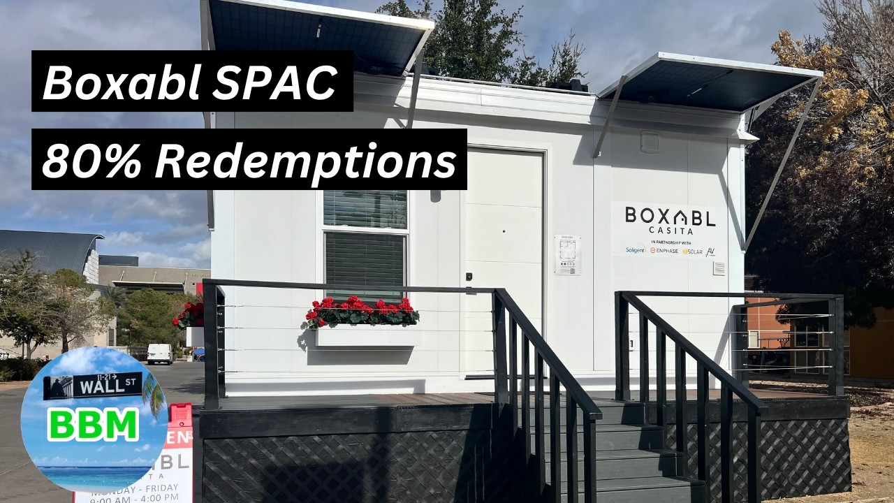 SPAC Boxabl столкнулся с массовым выкупом акций
