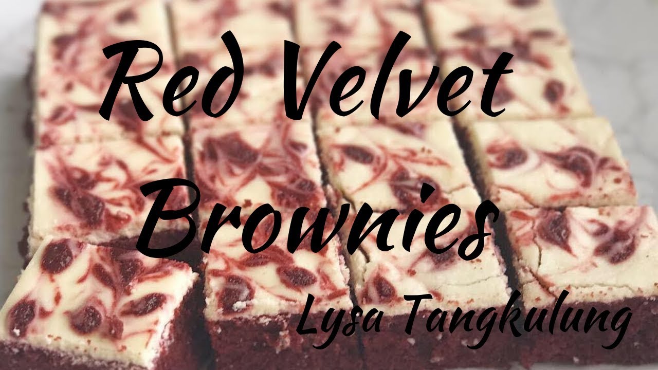 RED VELVET BROWNIES