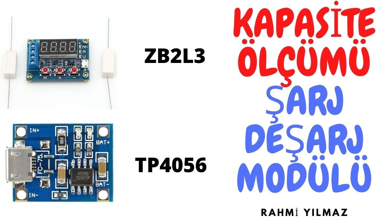 18650 PİL KAPASİTE ÖLÇÜMÜ 
