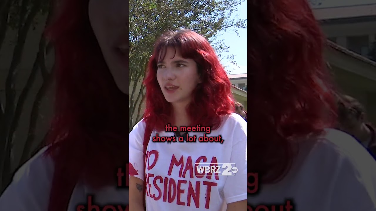 LSU students protesting were taken into custody Wednesday