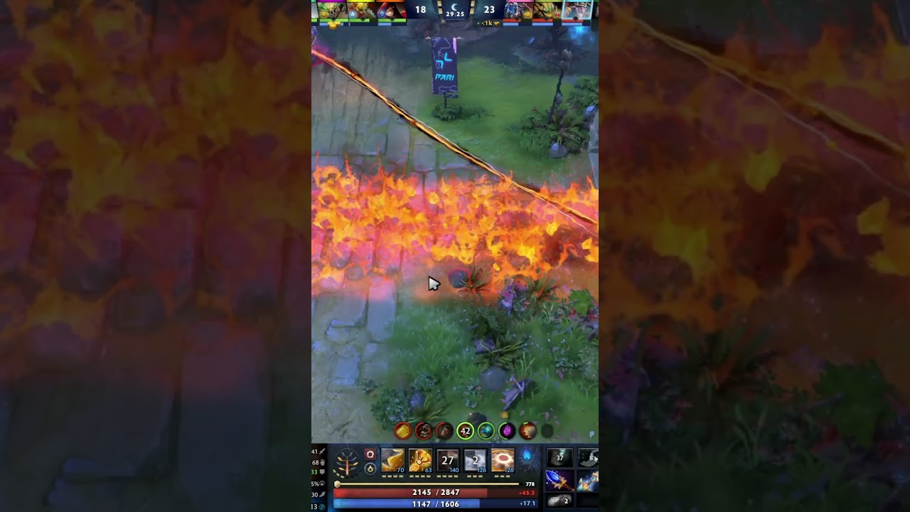 [NISHA POV] - CLASSIC GODLIKE l PGL S4 2025  [LIQUID VS PARI]   #dota2highlights #pglwallachia