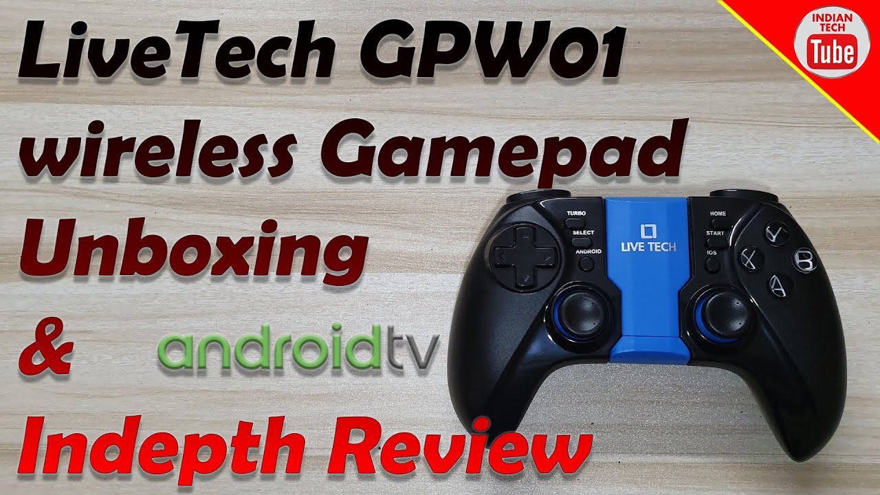 Livetech Wireless Gamepad Unboxing and Review
