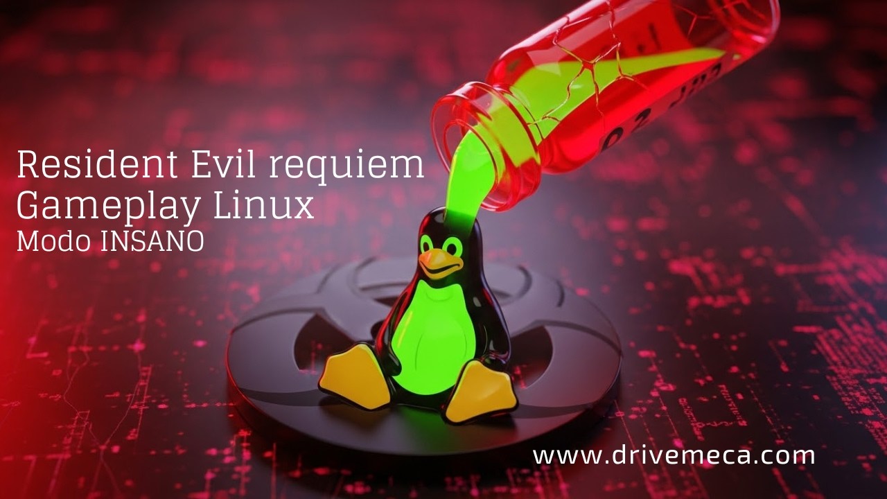 Resident Evil requiem Linux Gameplay: Jugando el modo más DIFÍCIL