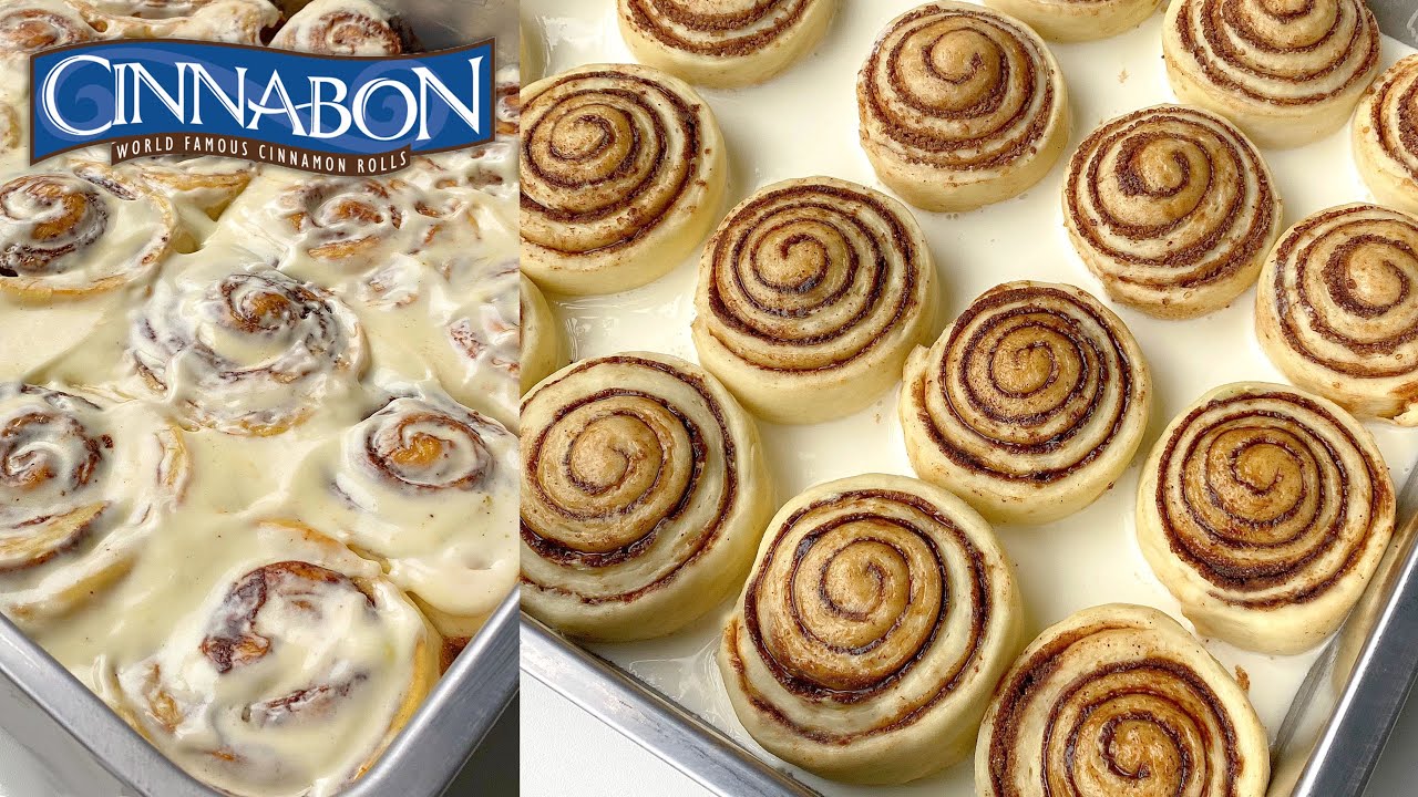 طريقة عمل سينابون هبة ابو الخير طري وبيدوب وناجح من اول مره ! Cinnamon Rolls