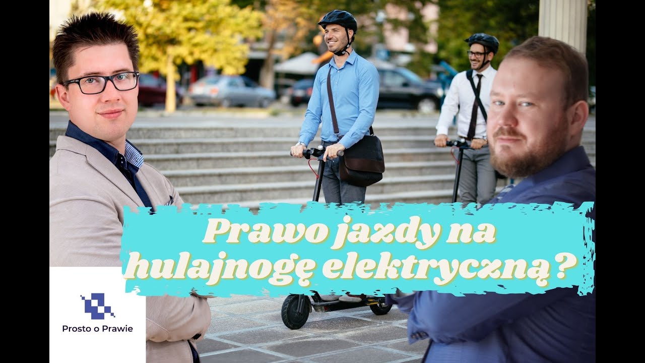 Czy potrzebne jest prawo jazdy na hulajnogę elektryczną? Prawnicy komentują nowe przepisy
