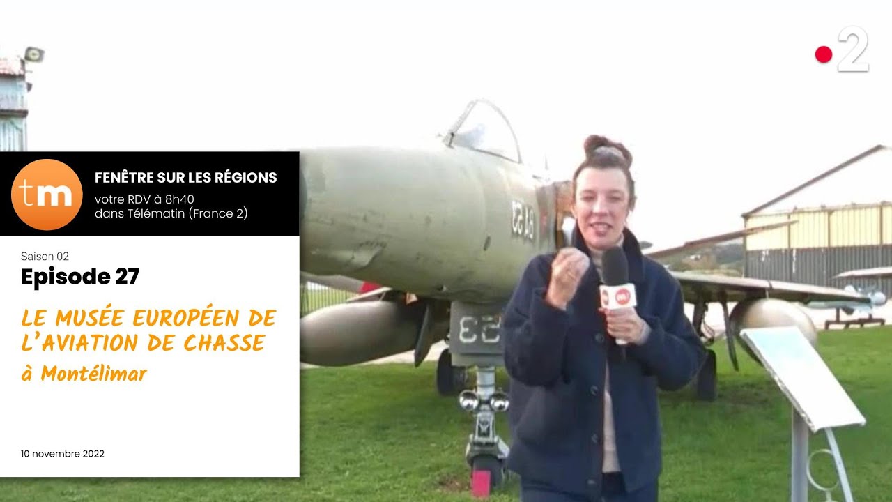 Visite privée du Musée Européen de l'Aviation de Chasse de Montélimar // Télématin - France 2