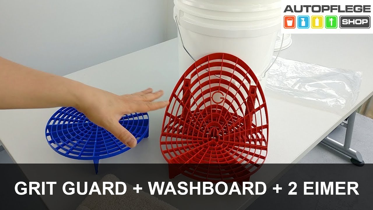 Grit Guard & Grit Guard Washboard im 2 Eimer System deutsch