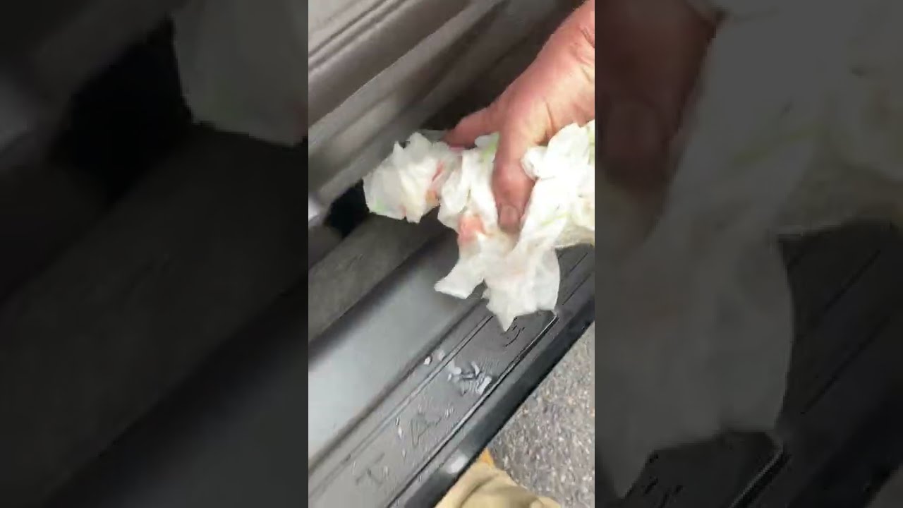 2013 Mustang water behind passenger seat fix