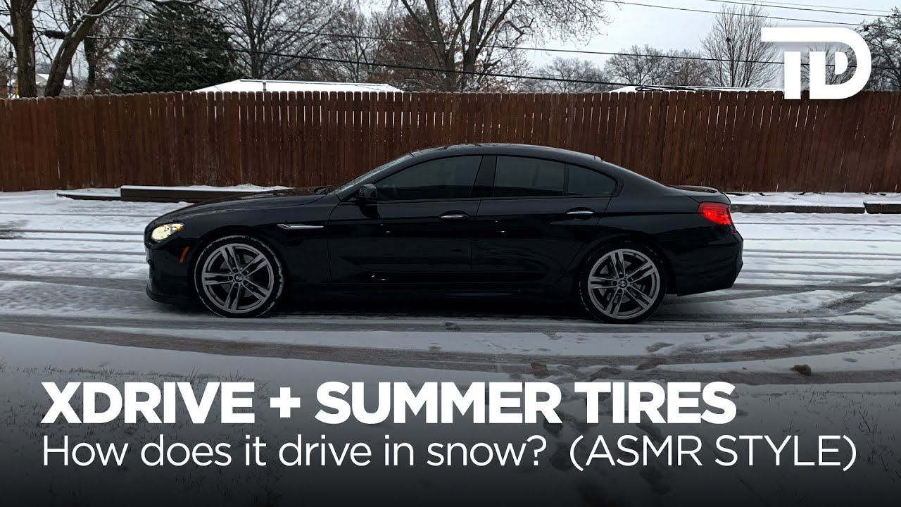 BMW xDrive + Summer Tires - How does it drive? (ASMR STYLE)