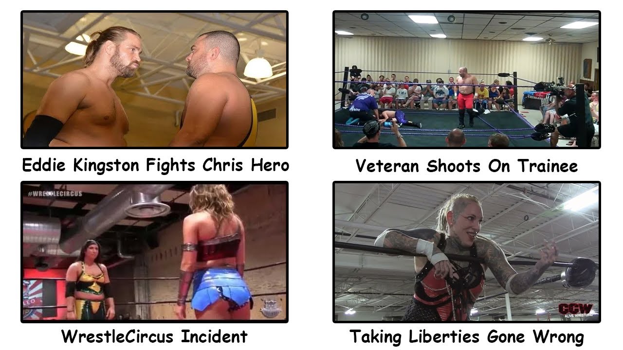 Indy Wrestling Matches That Turned Into Real Fights