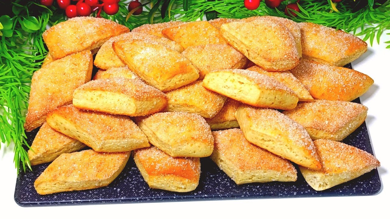 ПЕЧЕНЬЕ НА КЕФИРЕ ЗА 5 МИНУТ 🍪 БЫСТРО, ПРОСТО И ОЧЕНЬ ВКУСНО!