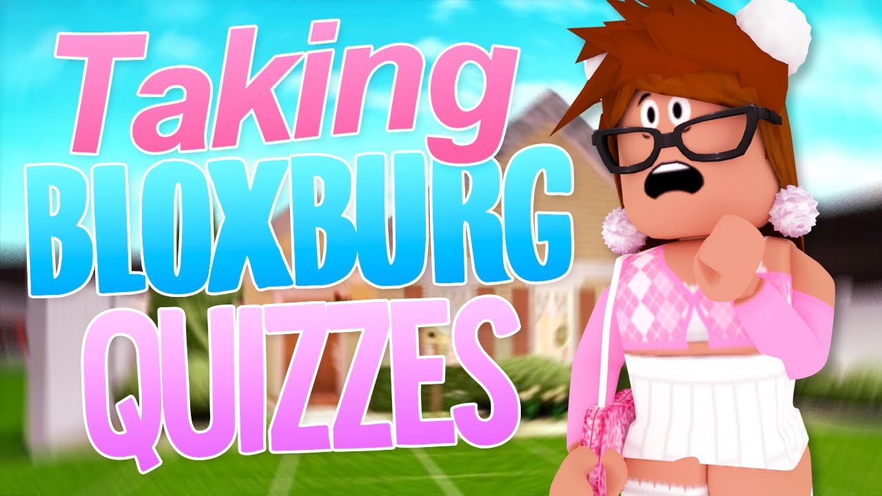 TAKING BLOXBURG KAHOOT QUIZZES! || Roblox