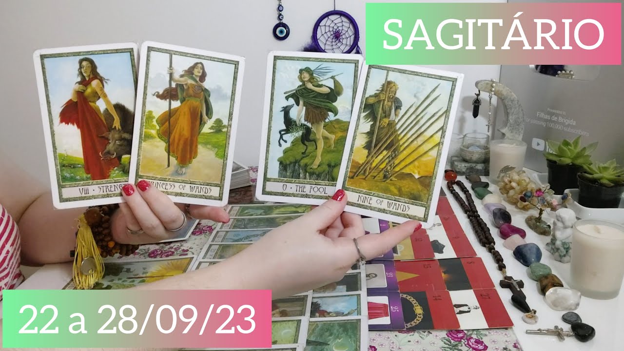 ♐ SAGITÁRIO ⦁ 22 a 28/09/23 ⦁ 🦊🎭⚔️ O PASSADO QUER VOLTAR DISFARÇADO SEJA FIRME E CONFIE EM DEUS.