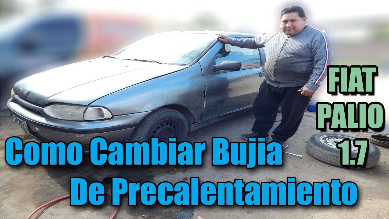 COMO CAMBIAR BUJIA DE PRECALENTAMIENTO DE FIAT 