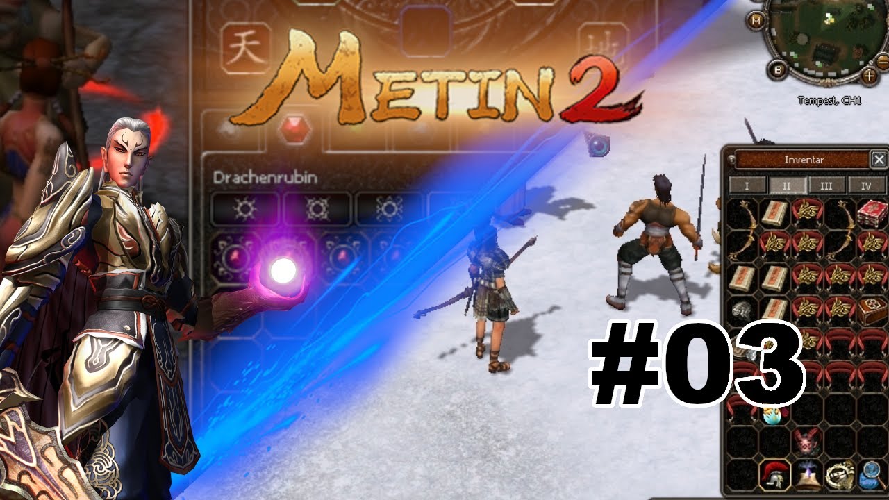 Metin2 Tempest Mythisch Rubin herstellen Bänder uppen Lv 75 ✅ #03