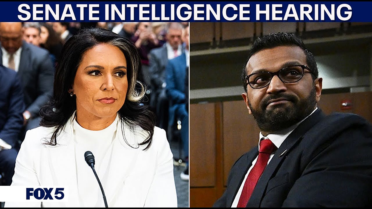 Senate Intelligence Committee Hearing discuss Trump administration Signal group chat leak