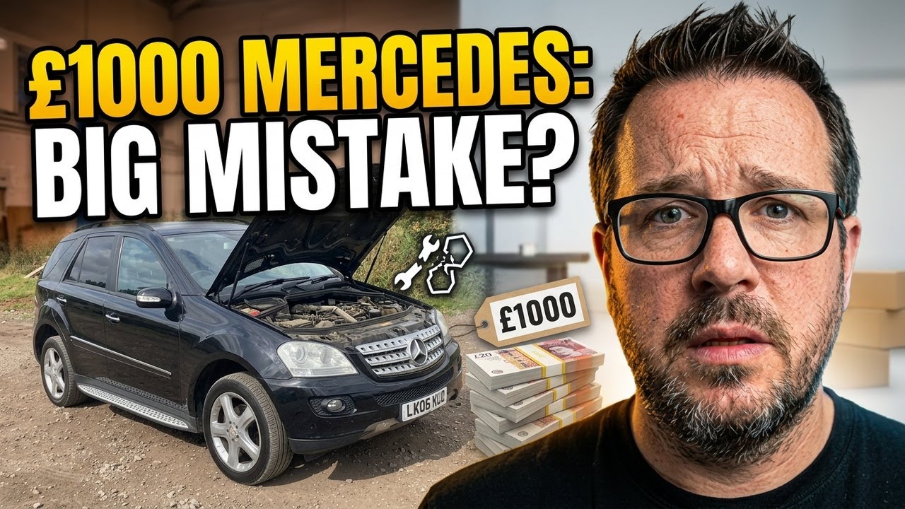 I Bought A Mercedes ML For £1000!