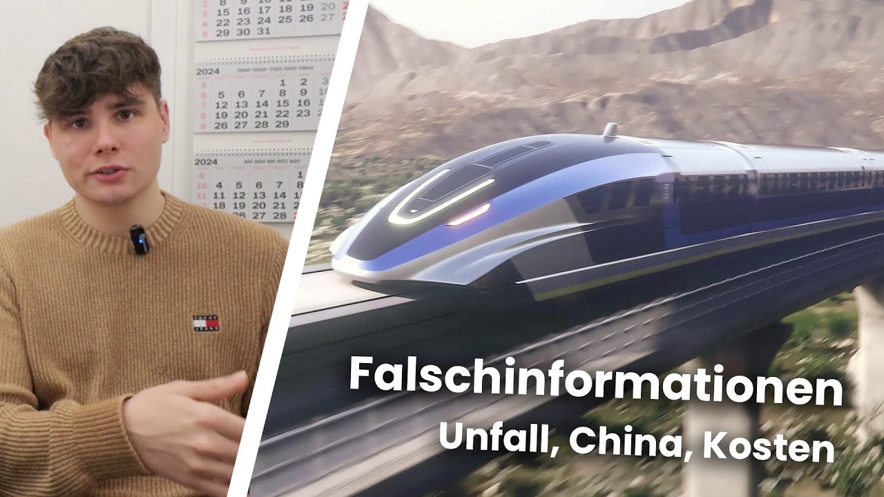 FALSCHINFORMATIONEN gegen Transrapid | Unfall, China, Kosten