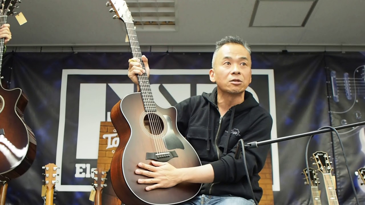 Taylor Guitars Road Show in お茶の水 ～その4～ 材の違いで音が変わる。