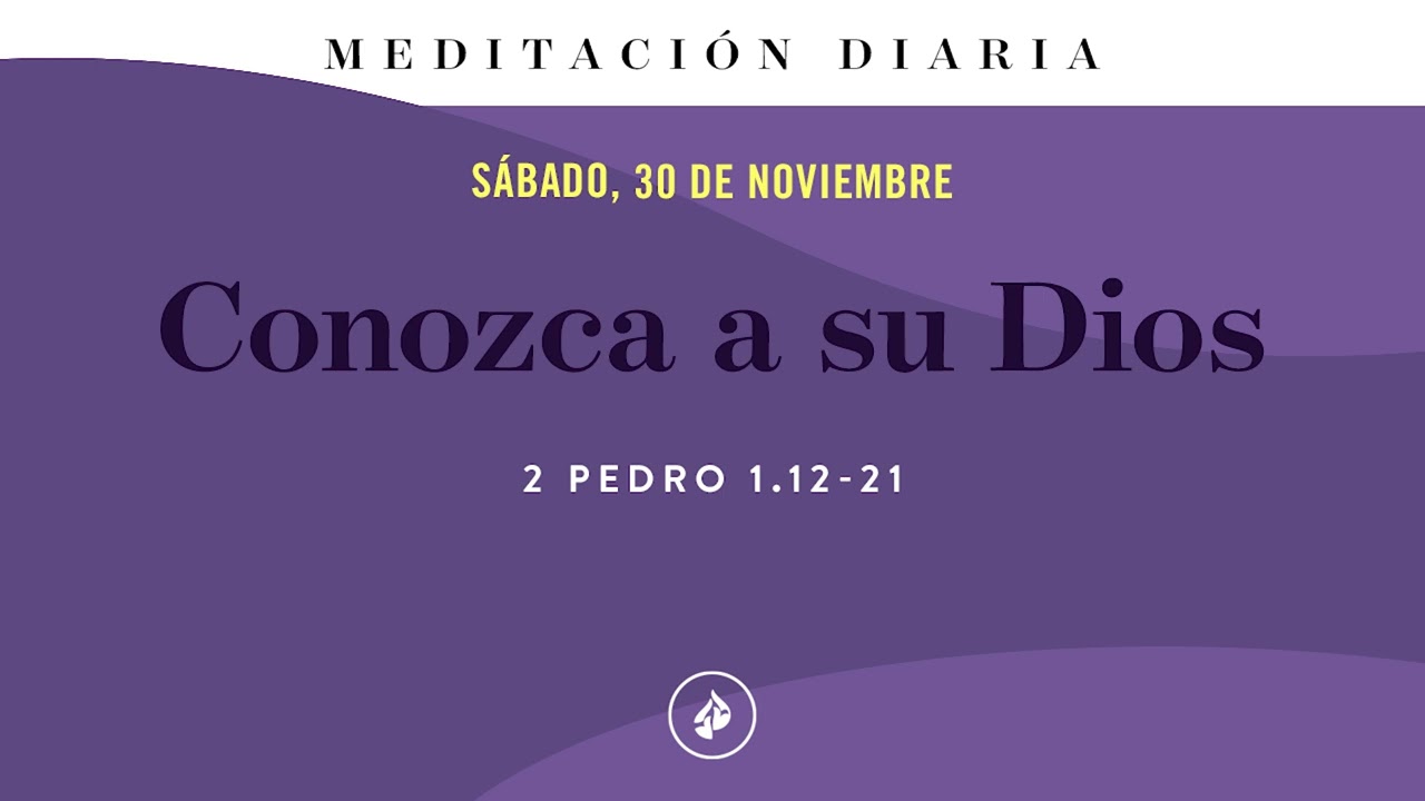 Conozca a su Dios – Meditación Diaria
