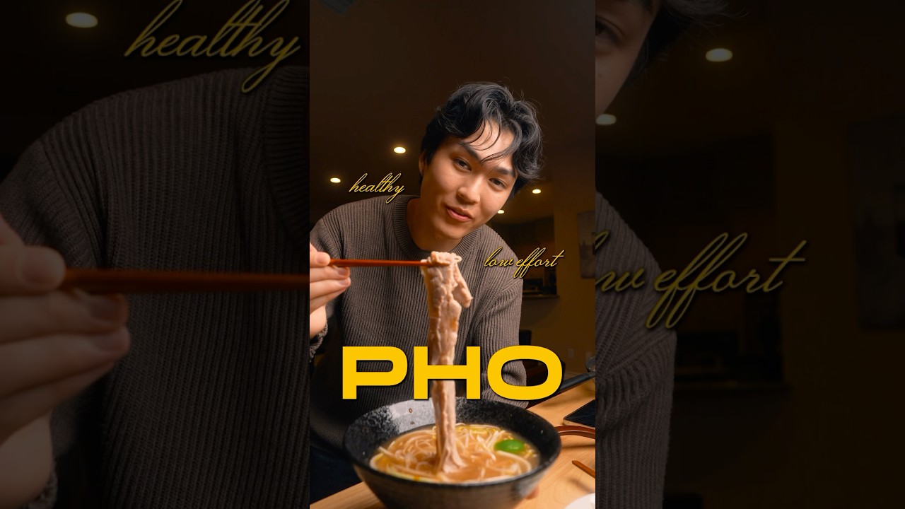 Как приготовить полезный домашний суп Фо менее чем за 30 минут, чтобы удивить свою девушку! #здор...
