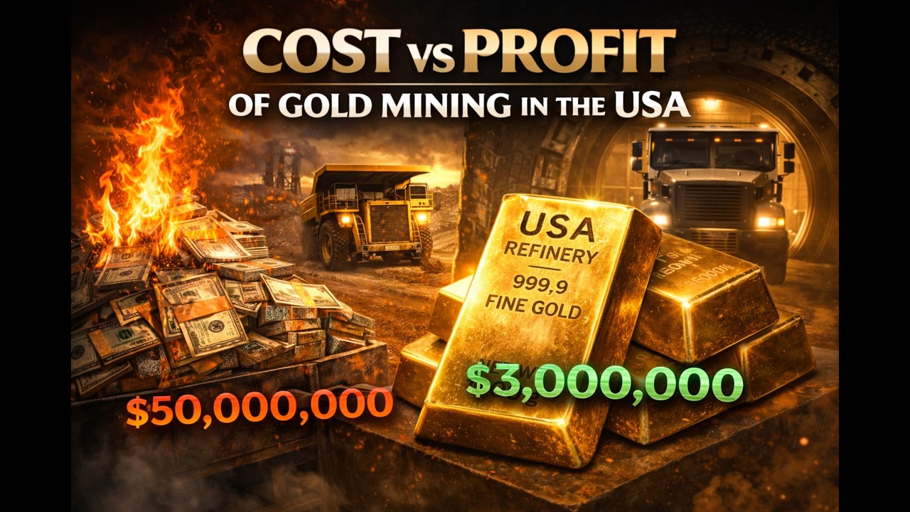 Gold Mining Cost vs Profit in the USA | How Much Money Do Mines Really Make? | Usa Gold Documentary
