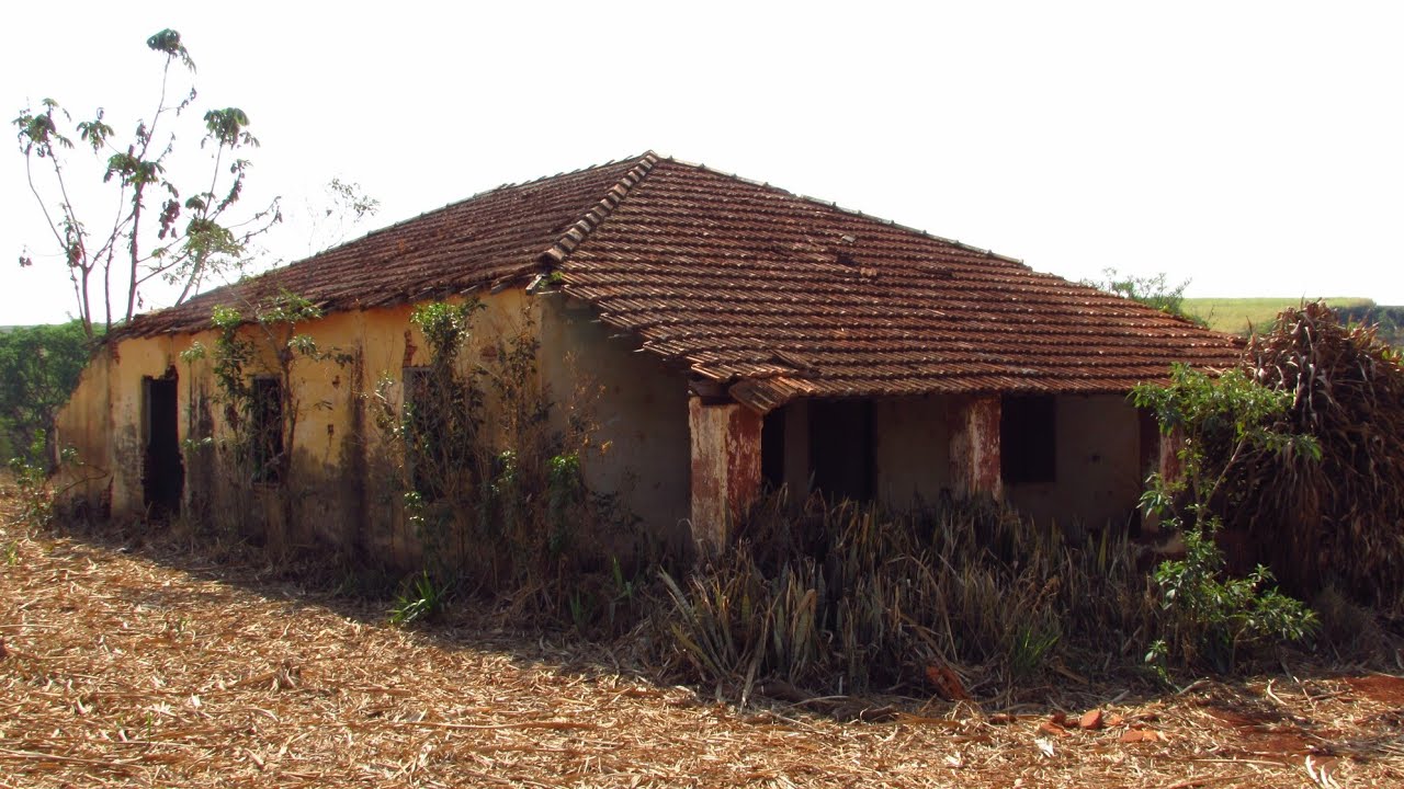 Casarão da Fazenda Santa Maria.