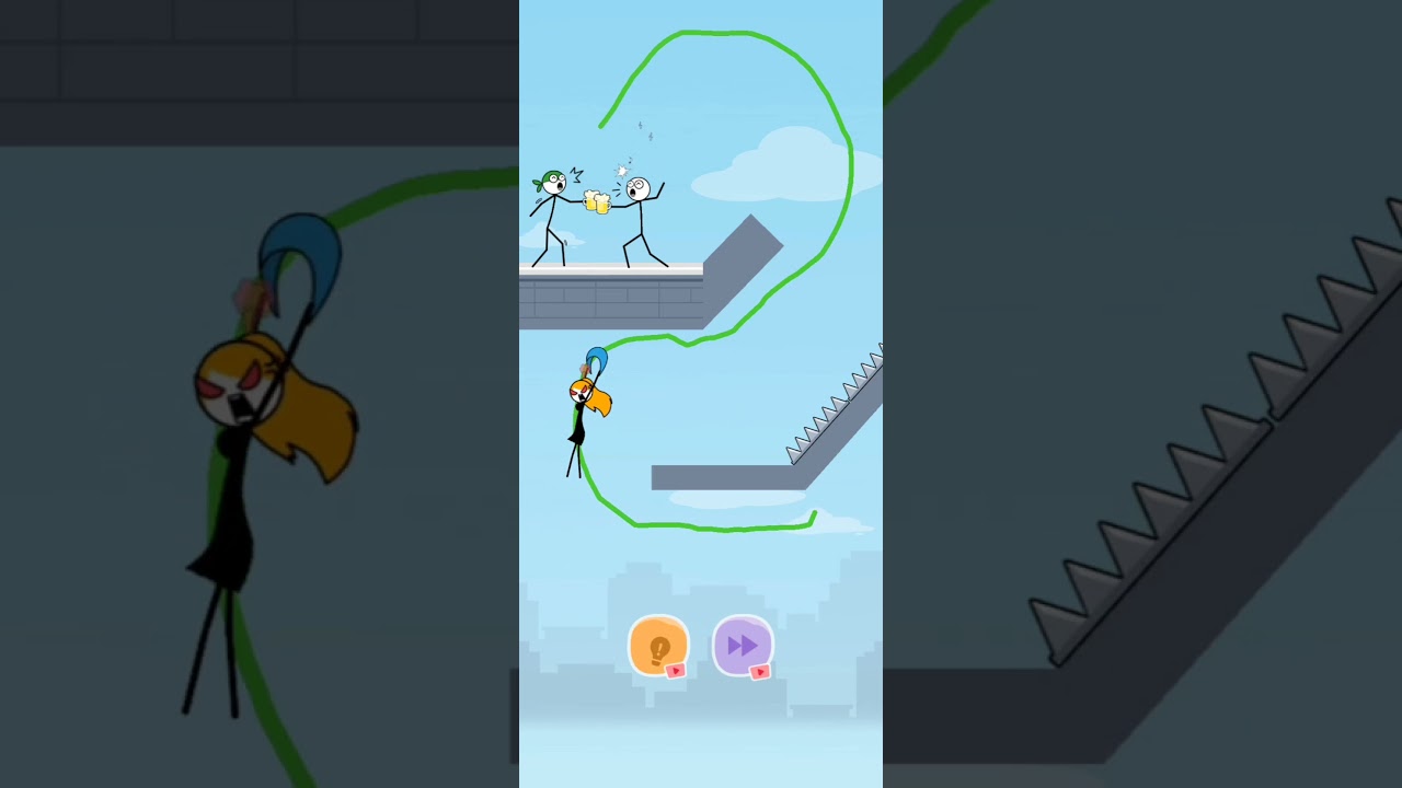 Draw Fly 142 Level Gameplay Short WEEGOON Games Best Gaming Play #gamingplay #gamingshorts #drawfly