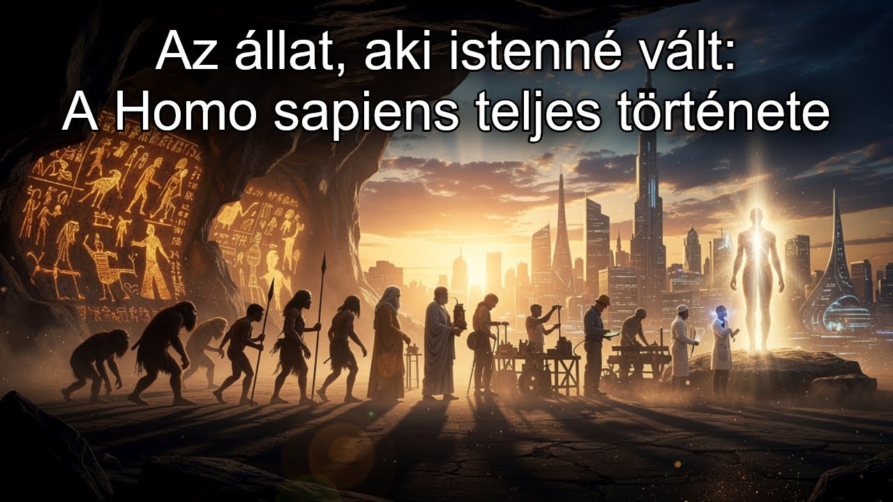 Az állat, aki istenné vált: A Homo sapiens teljes története