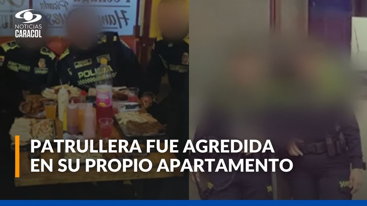 Patrullera de la Policía de Bogotá denuncia una agresión por parte de un superior