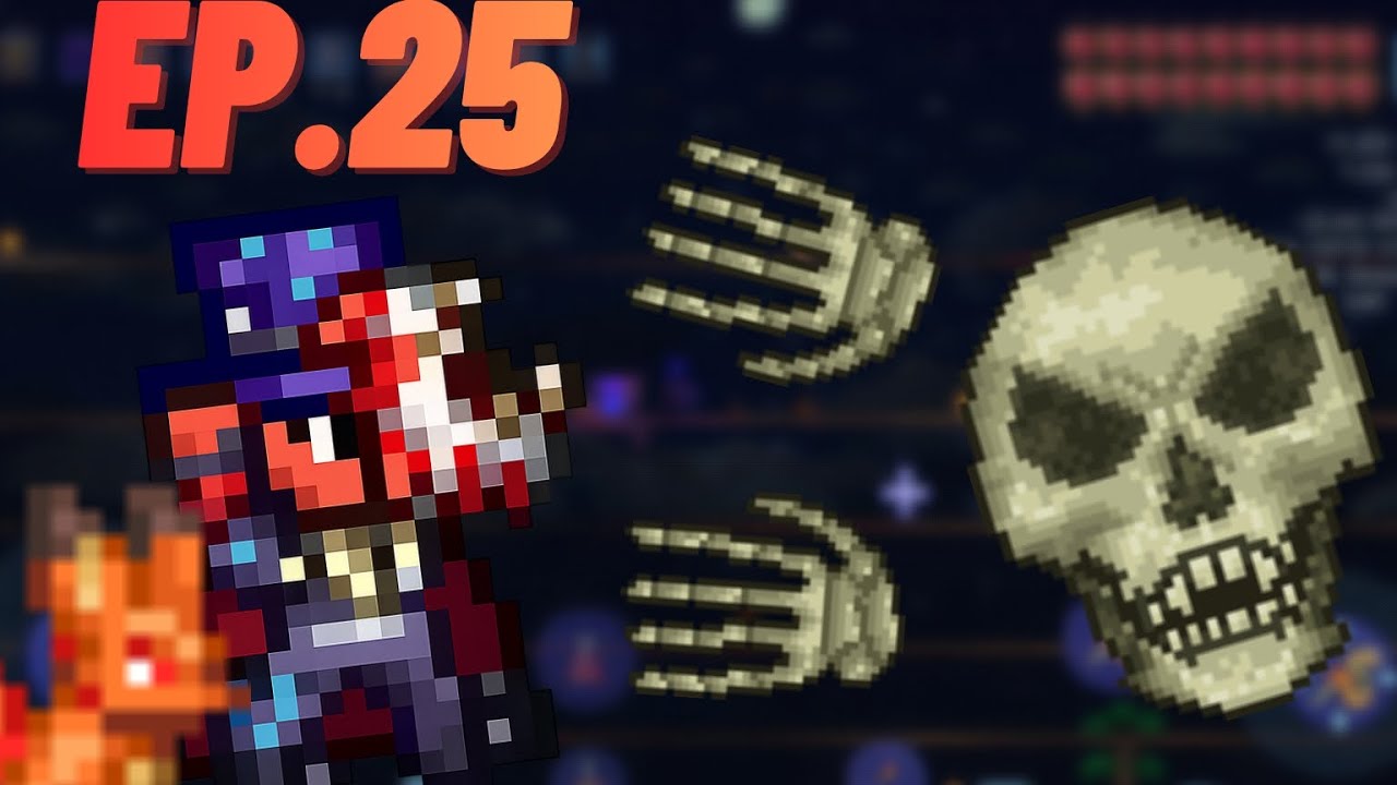 TERRARIA MASTER- ENFRENTEI O ESQUELETO-SUMMONER#25