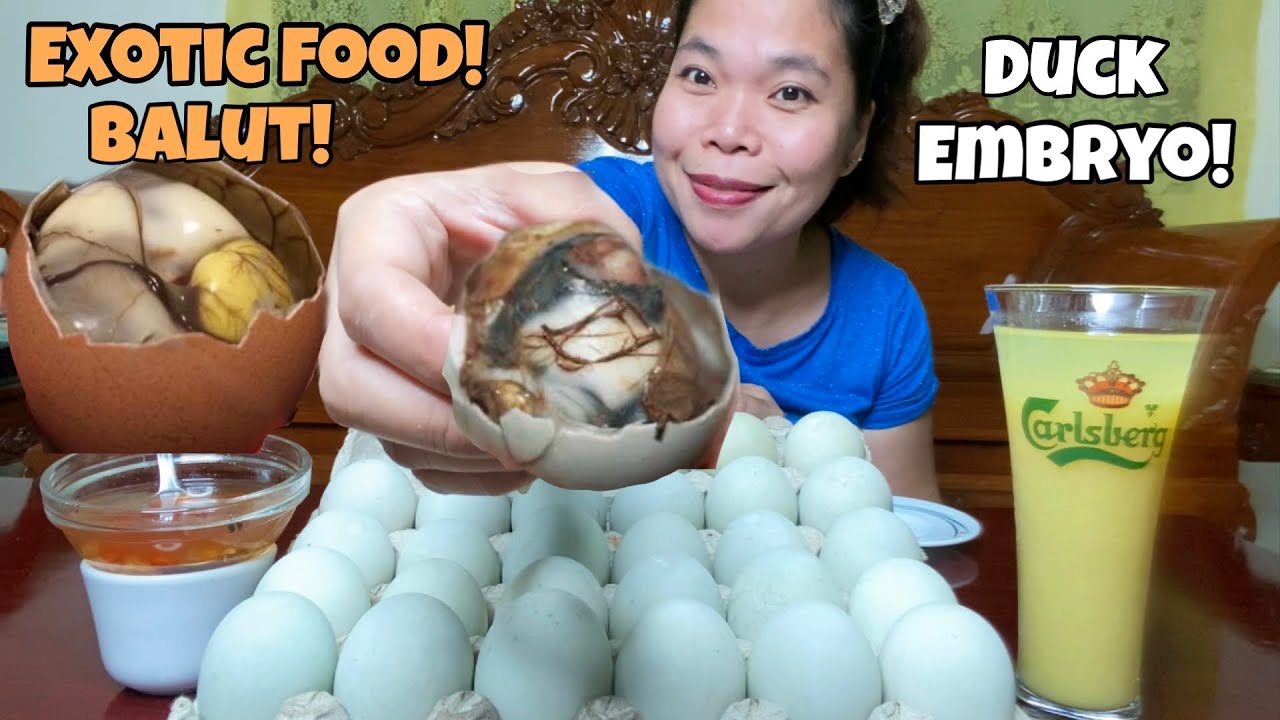 30 PCS BALUT CHALLENGE | DUCK EMBRYO | FILIPINO FOOD MUKBANG