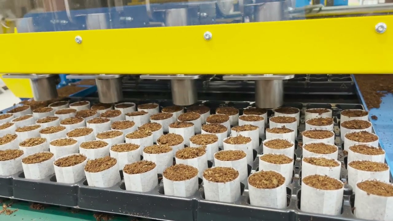 MÁQUINA PRODUCCIÓN PAPERPOT AUTOMÁTICA .TECTRAPLANT, S.L. (DISTRIBUIDOR OFICIAL BCC ESPAÑA)
