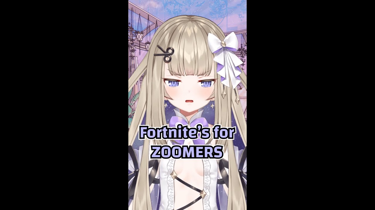 VTuber Won't Play Fortnite #shorts #vtuber #envtuber